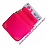 コヅチ 内側ポケット付ナイロン腰袋 A2 桃 1個（直送品）