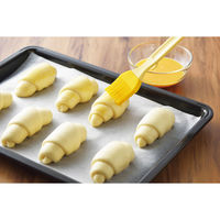 カンダ たっぷり塗れるシリコーン刷毛 小35mm ブルー 4949362684786 1個