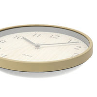 ノア精密株式会社 MAG掛時計 アズサ W-742 N-Z ナチュラル 1台 直径250mm クォーツ アナログ表示