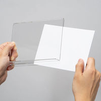 アスクル　両面用T型カード立て　サインホルダー　A6横　1個　 オリジナル（わけあり品）