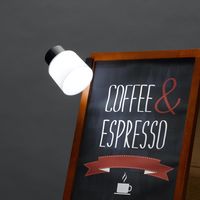 クリップライト LED LEDインテリアクリップライト ブラック USB ヤザワコーポレーション CLLE09D15BK 1台