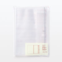 無印良品 スライダー付かさばらないポケットホルダー 大/4ポケット、小/4ポケット 良品計画