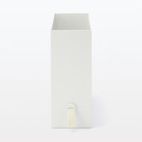 無印良品 ファイルボックス用つまみ ポリプロピレンファイルボックス専用 3個入り 生成 良品計画