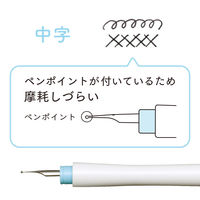 セーラー万年筆 万年筆ペン先のつけペン hocoro 中字 グレー 12-0135-421 1個