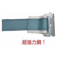 パーマンコーポレーション ベルト荷締機 ラッシングベルト 巾38 固定0.6m 調整2.3m Eクリップ 6472020000 1個（直送品）