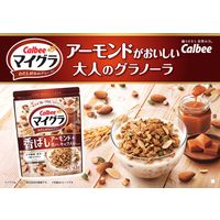 マイグラ 香ばしアーモンド＆焦がしキャラメルテイスト 350g 6袋 カルビー シリアル
