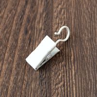 サクセス クリップランナー カーテンレール対応 ホワイト 6個入 SC-K8010 1パック