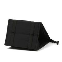 【LAKOLE/ラコレ】 モノクロスクエア保冷トートバッグ ブラック