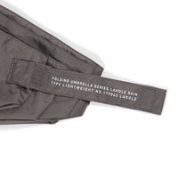 軽量 ベーシック折り畳み傘 チャコール LAKOLE/ラコレ