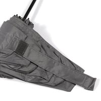 晴雨&遮熱コンパクト傘 ブラック LAKOLE/ラコレ