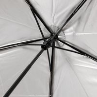 【LAKOLE/ラコレ】 【軽量】晴雨&遮熱折り畳み傘 チャコール