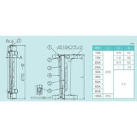 昭和機器計装 フロート形面積流量計 AP-0200-01-F-01 1台（直送品）