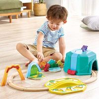 Hape お片付け恐竜レールボックス E3828 1個