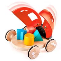 Hape おさんぽてんとうむし E0364 1個