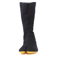 コーコス信岡 力王 ファスナーたび 12枚 24cm 黒 ZF12 1足（直送品）