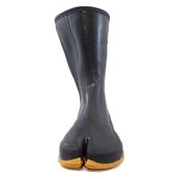 コーコス信岡 力王 防水ゴムタビ(股付) L ブラック GT-01 1足（直送品）