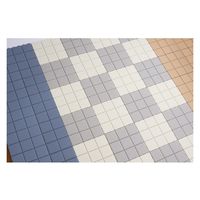 ワタナベ工業 システムエコタイル 30X30cm ライトグレー EJ-303 1セット(120枚)（直送品）