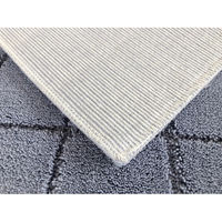 マルナカ 日本製バスマット:Sサイズ30x50cmブルーグレイ 2353 1セット(5枚)（直送品）