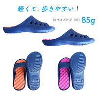 ジェイワークスプランニング EVAソフトサンダル ネイビー×ピンク EV-54 1足（直送品）