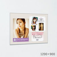 ベルク アルモード 掲示ボード 629 ステン 屋内用 2100×1200 掲示シート仕様 629S 140667 1台（直送品）