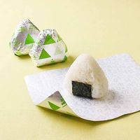 おにぎりホイル さんかく柄 20cm×4.6m 抗菌 2層構造でべちゃつかない 日本製 1セット（1本×5）東洋アルミエコープロダクツ