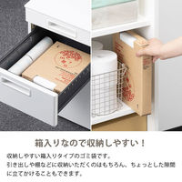 （セット品）ゴミ袋 乳白半透明 エコノミー 高密度（カサカサ）30L 1箱＋ 1パック（計200枚）0.012mm アスクル オリジナル