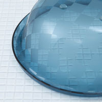 センコー チェッカー ウォッシュボール 洗面器 ブルーグレー KAS 1個（直送品）