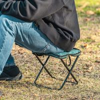 武田コーポレーション 折りたたみコンパクトレジャーチェア CLC02-GR 1箱(12個入)（直送品）