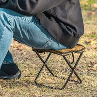 武田コーポレーション 折りたたみコンパクトレジャーチェア CLC03-BR 1箱(12個入)（直送品）