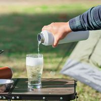 武田コーポレーション 800mlスクリュー炭酸ボトル WH STB-800WH 1箱(9個入)（直送品）