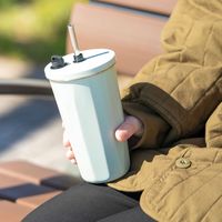 武田コーポレーション ストロータンブラー550ml GRN STT-550GRN 1箱(6個入)（直送品）