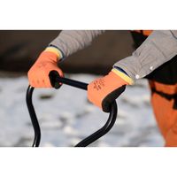 【天然ゴム手袋】 ショーワグローブ 防寒HOLD（ホールド） Lサイズ NO406-L 1双