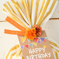 ヘッズペーパーカラフルフルリールーM/ブラウンー6 1袋（36本入）