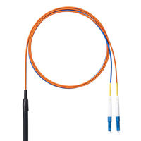 サンワサプライ  コード集合型光ファイバケーブル（シングルモード、LC×2-LC×2、50m） HKB-CSLCLC1-050（直送品）