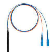 サンワサプライ  コード集合型光ファイバケーブル（シングルモード、SC×2-SC×2、100m） HKB-CSSCSC1-100（直送品）