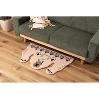 東谷 ROOM ESSENCE アニマルアクセントラグ 600×900mm 設定なし FAB-011C 1枚（直送品）