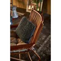 東谷 ニットクッション FAB-101BL 1個（直送品）