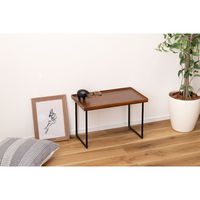 東谷 ROOM ESSENCE ミニテーブル S 幅500×奥行300×高さ330mm ブラウン GT-313BR 1台（直送品）