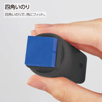 コクヨ グルー スティックのり 色が消えるタイプ 黒 S 約10g タ-G311ND 1本