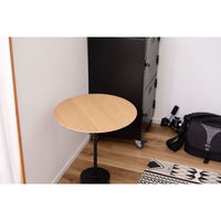 東谷 ROOM ESSENCE サイドテーブル 幅400×奥行400×高さ500mm ナチュラル HIT-231NA 1台（直送品）