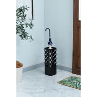 東谷 ROOM ESSENCE 傘立て 幅160×奥行160×高さ490mm ブラック LFS-183BK 1台（直送品）