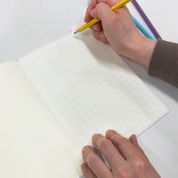 共栄プラスチック 手帳のしっかりシタ字キピンク SHST-A5-P 1セット(5枚)（直送品）