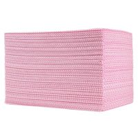 使い切り カウンタークロス 薄手 大判 約60×60cm ピンク 1パック（100枚入）