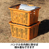 リングスター 対馬海洋プラスチック配合 やさしいバスケット 27L  AOPB-465  1セット（3個）　オリジナル　（寄付金付き） オリジナル