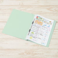 プラス PP製 フラットファイル 年組氏名 A4 タテ ブルー 79495 1箱(1袋(10冊入)×10)