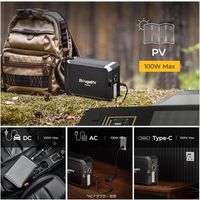 BougeRV ポータブル電源 240W juiceGO SYZ-240 1台（直送品）