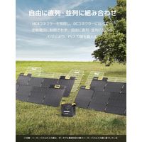 BougeRV 折り畳みソーラーパネル200W ISE180 1台（直送品）