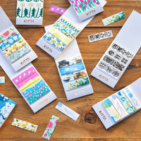 キングジム キッタ フラワー7 40枚入(10枚×4柄) KIT068 1冊