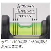 エビス 塩ビ管用水平器 ED-40DR 1個
