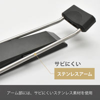 マグエックス 超強力マグネットドアストッパー ZEROslide 黒 MDZR-K 1個
